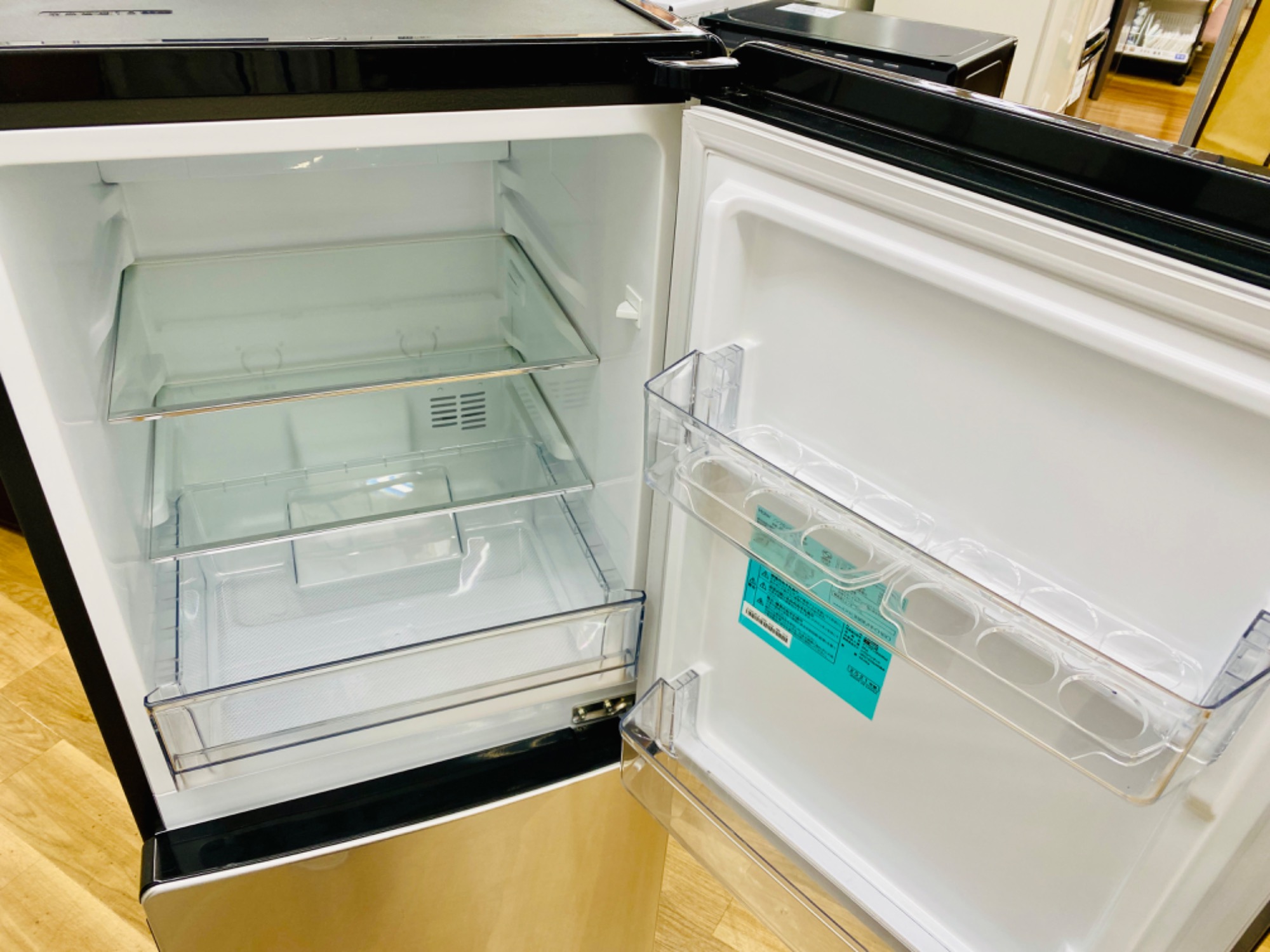 高年式】Haier（ハイアール）2ドア冷蔵庫 JR-XP2NF148F 2021年製が買取