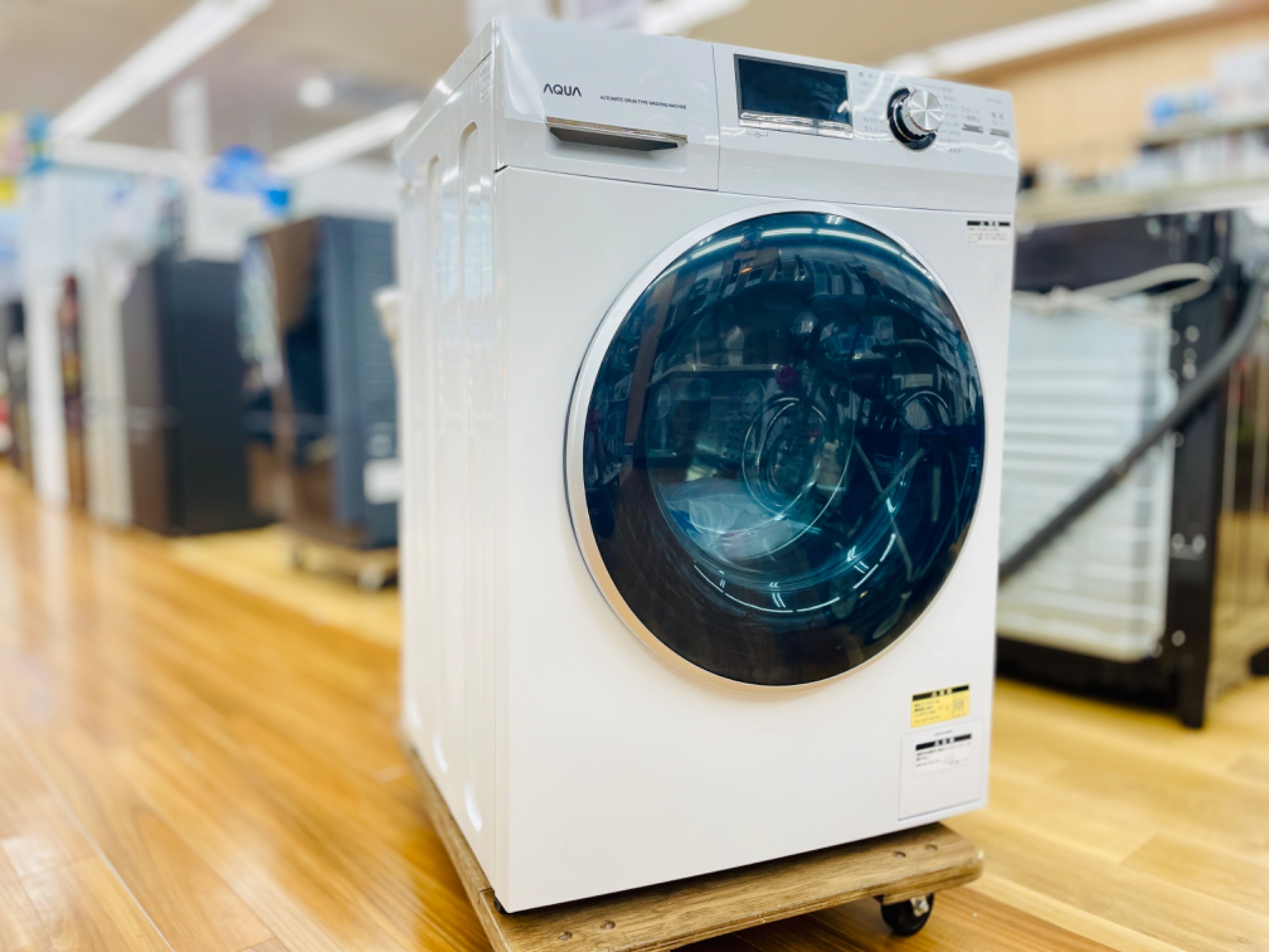 高年式】AQUA（アクア）ドラム式洗濯機 AQW-FV800E 2022年製が買取入荷