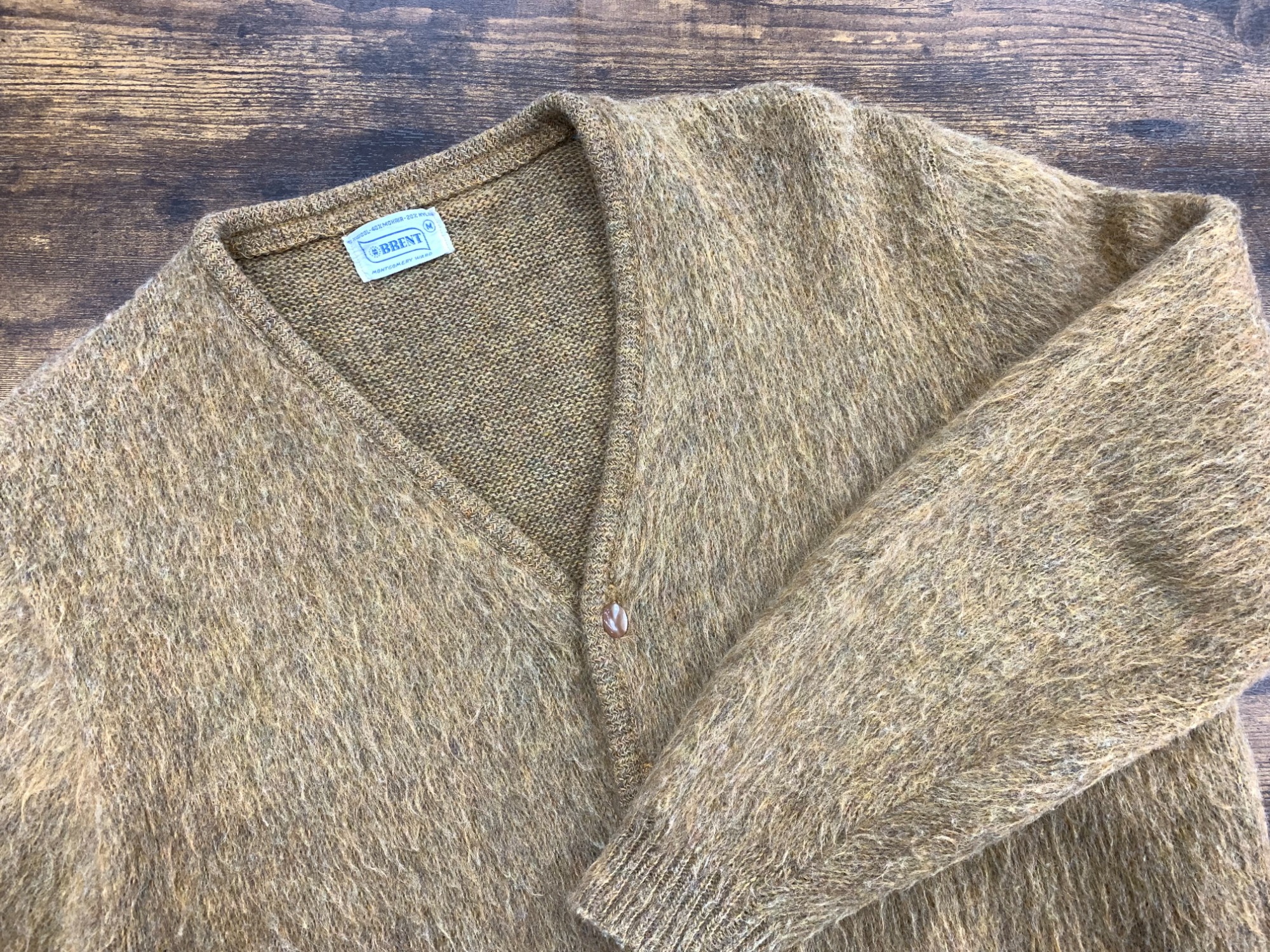 古着コーナー展開中！】BRENT 60'sウールモヘアカーディガン が入荷