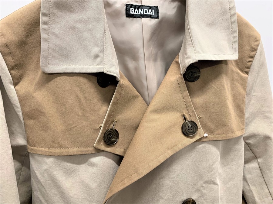 仮面ライダービルドより桐生戦兎モデルのトレンチコートが買取入荷