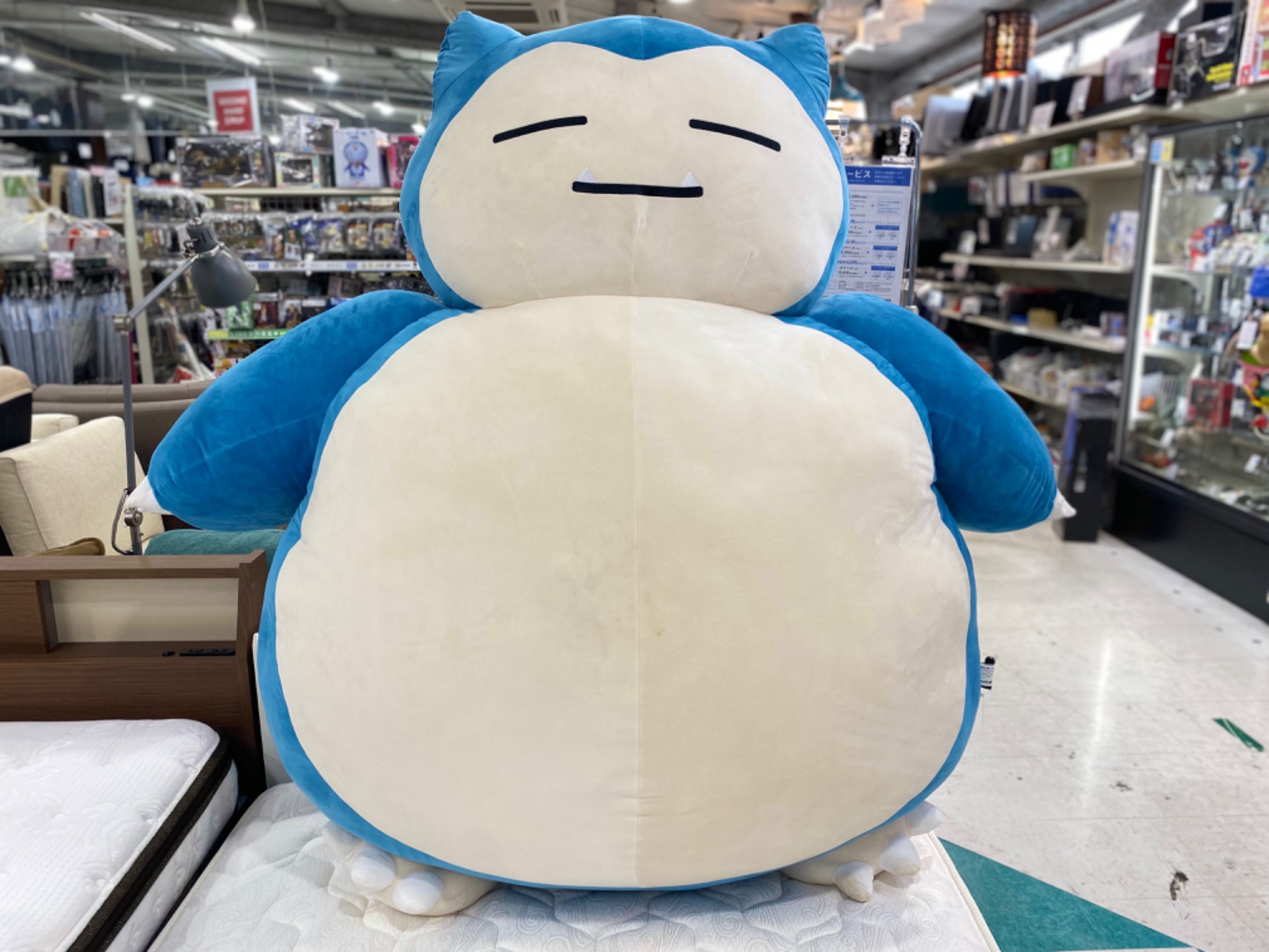 プレミアムバンダイ 絶対に起こしたいカビゴンクッション が買取入荷