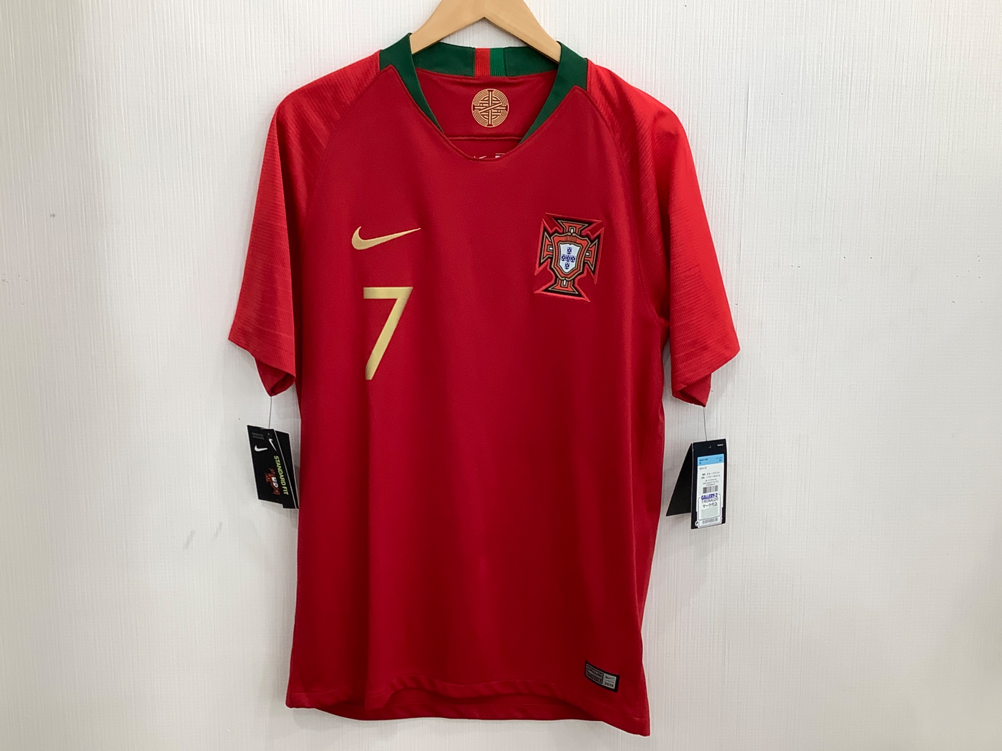 NIKE サッカーユニフォーム ポルトガル代表 2018 クリスティアーノ