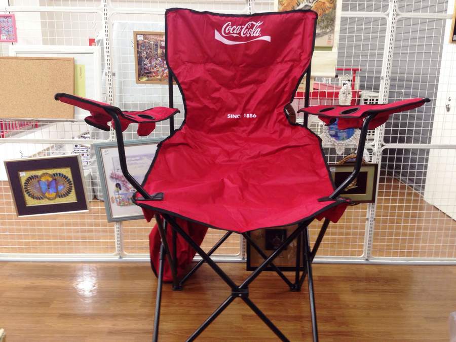 コカ・コーラBIGサイズアウトドアチェア入荷いたしました