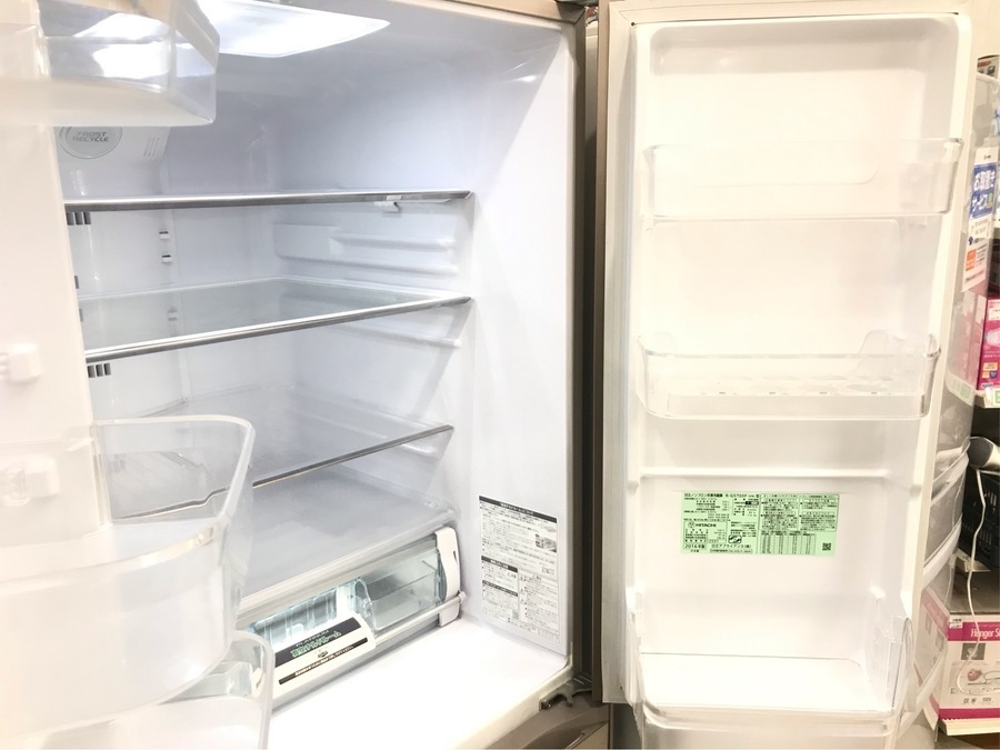暖かい春の日々冷蔵庫2016年製 HITACHI(日立)のご紹介です 真空チルド