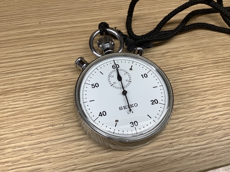 SEIKO（セイコー）のストップウォッチ【8912-5000】をご紹介！！｜2022