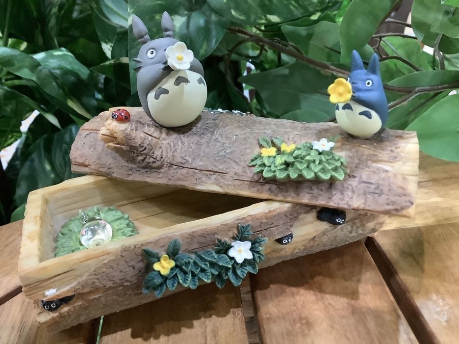 となりのトトロ 新品 となりのトトロ 小物入れ お花のラッパ 小物入れ