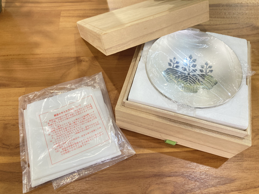 内閣総理大臣贈 SILVER1000（純銀）の銀杯 137.8gが買取入荷致しました