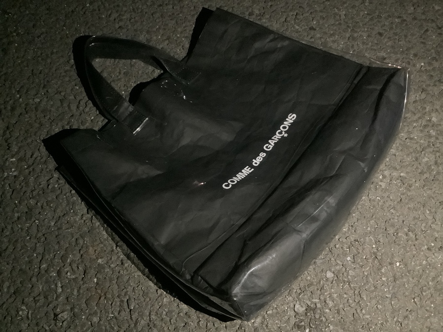 COMME Des GARCONS(コムデギャルソン)PVCトートバッグ入荷です！｜2022