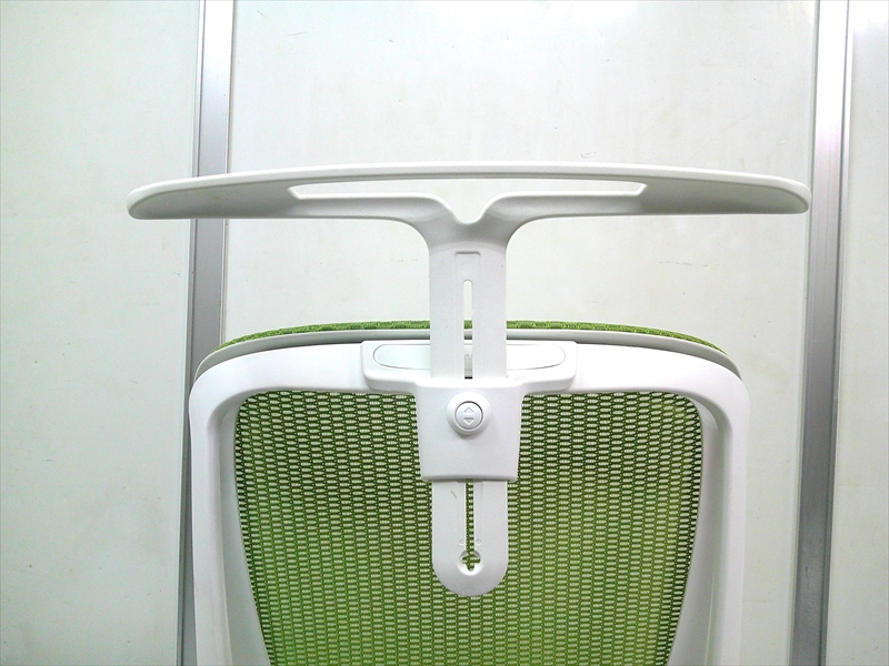 オカムラ シルフィー C636XW-FMP5 ハイバック ライムグリーン ハンガー