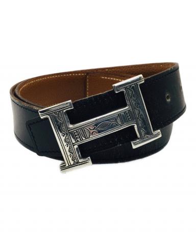 中古・古着通販】HERMES (エルメス) コンスタンス レザーベルト