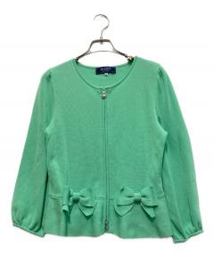 中古・古着通販】DRAWER (ドゥロワー) 5Gウールカシミヤ天竺編みV