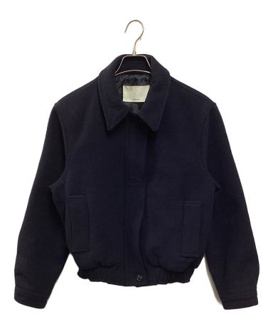 中古・古着通販】OHOTORO (オオトロ) Mannish Wool Blouson ネイビー