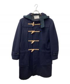 中古・古着通販】MHL (エムエイチエル) ダッフルコート ブラック