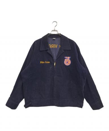 中古・古着通販】VINTAGE (ヴィンテージ) FFAジャケット ネイビー