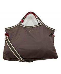 中古・古着通販】SAZABY (サザビー) ボストンバッグ ブラウン