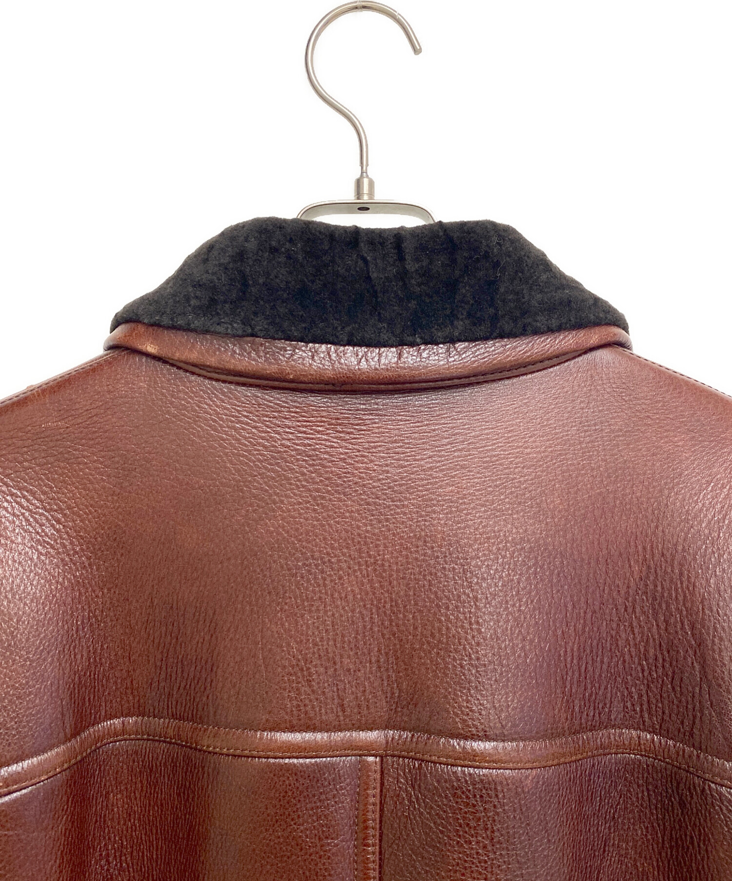 中古・古着通販】PRADA (プラダ) Boa shearling jacket（ボアムートン