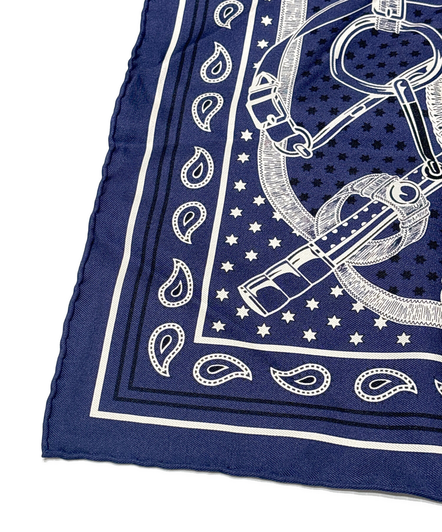 中古・古着通販】HERMES (エルメス) カレ55 Eperon d'Or Bandana