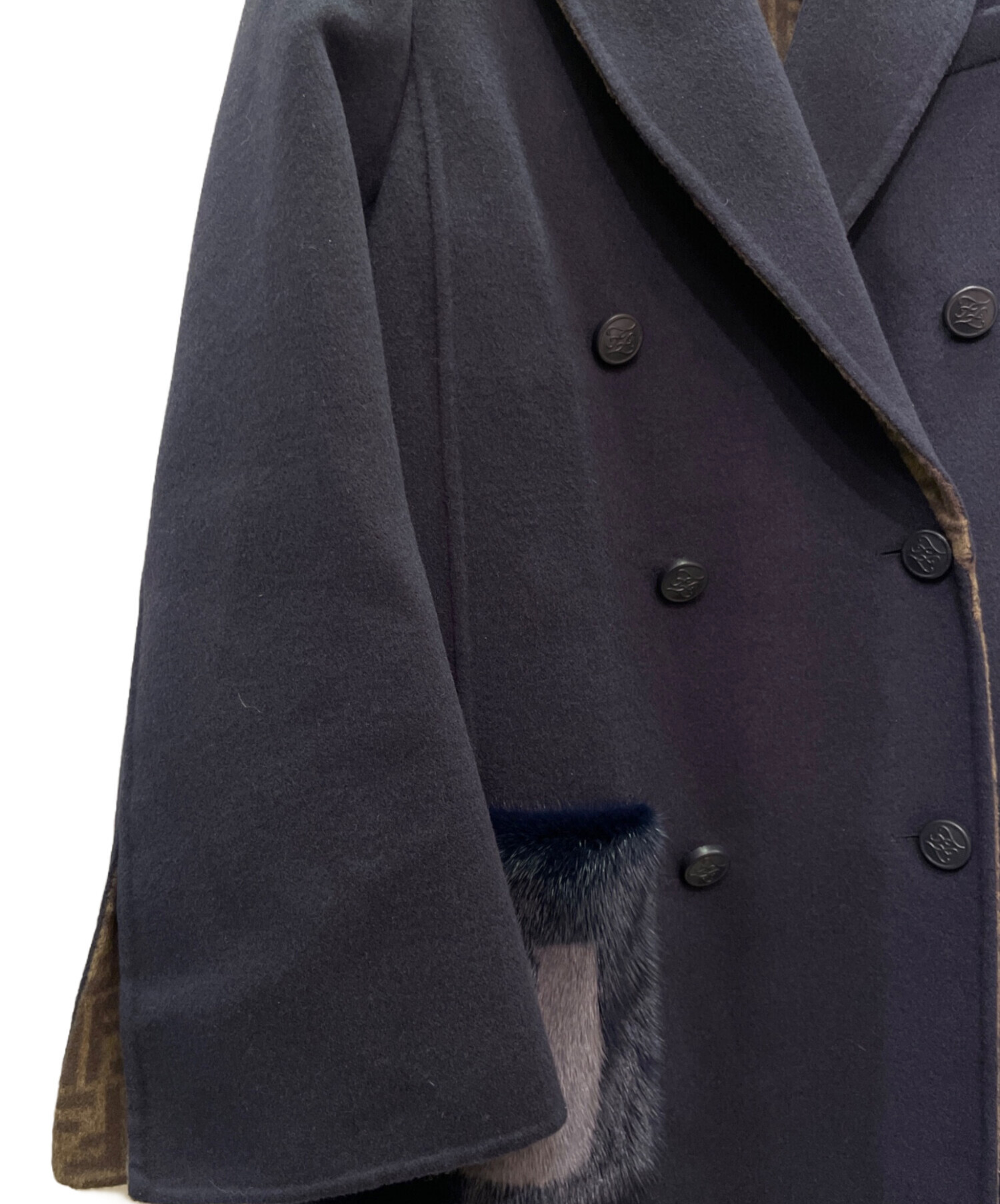 中古・古着通販】FENDI (フェンディ) ミンクファー ダブルポケット