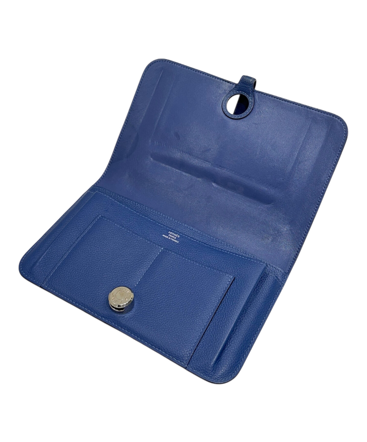 中古・古着通販】HERMES (エルメス) 長財布 ブルー｜ブランド・古着