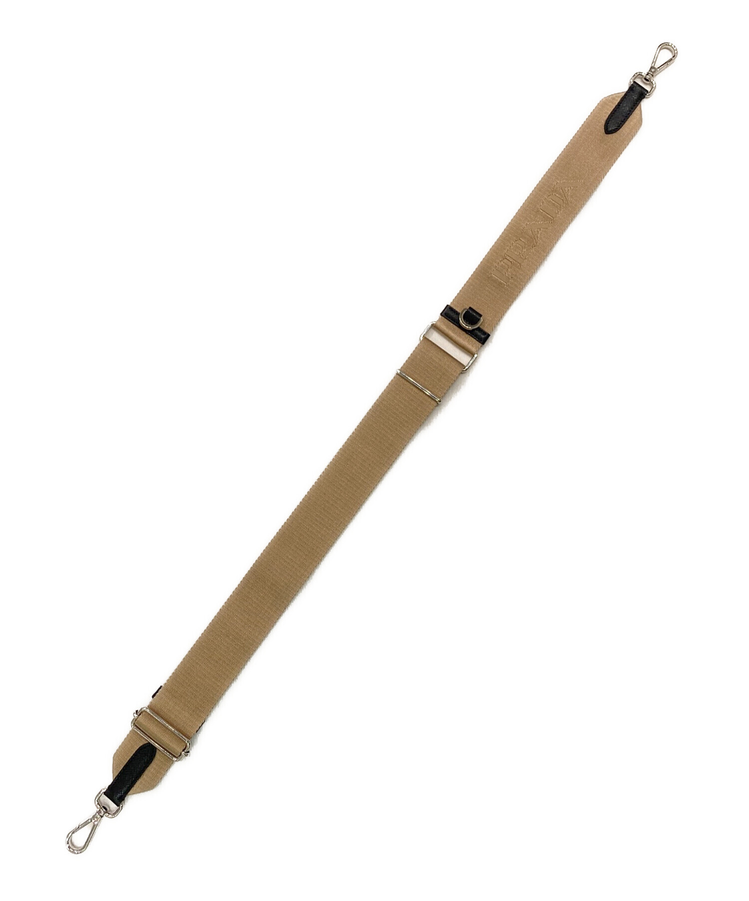 中古・古着通販】PRADA (プラダ) ショルダーストラップ ベージュ