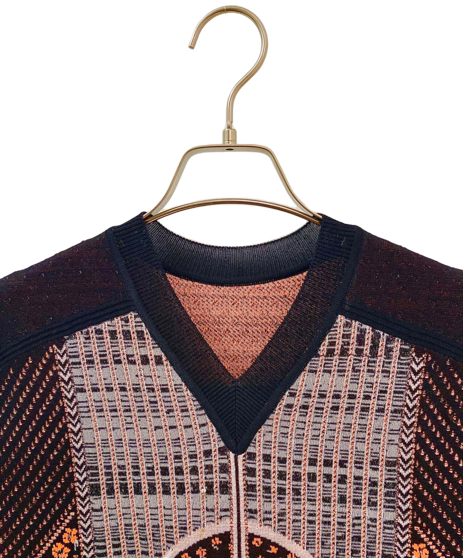 中古・古着通販】Mame Kurogouchi (マメクロゴウチ) 金木犀柄ニット