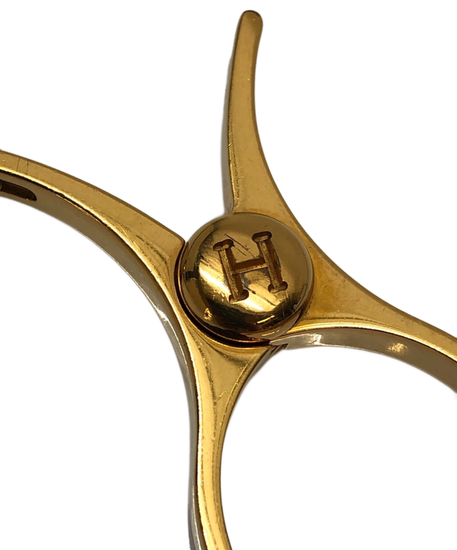 中古・古着通販】HERMES (エルメス) グローブホルダー ゴールド