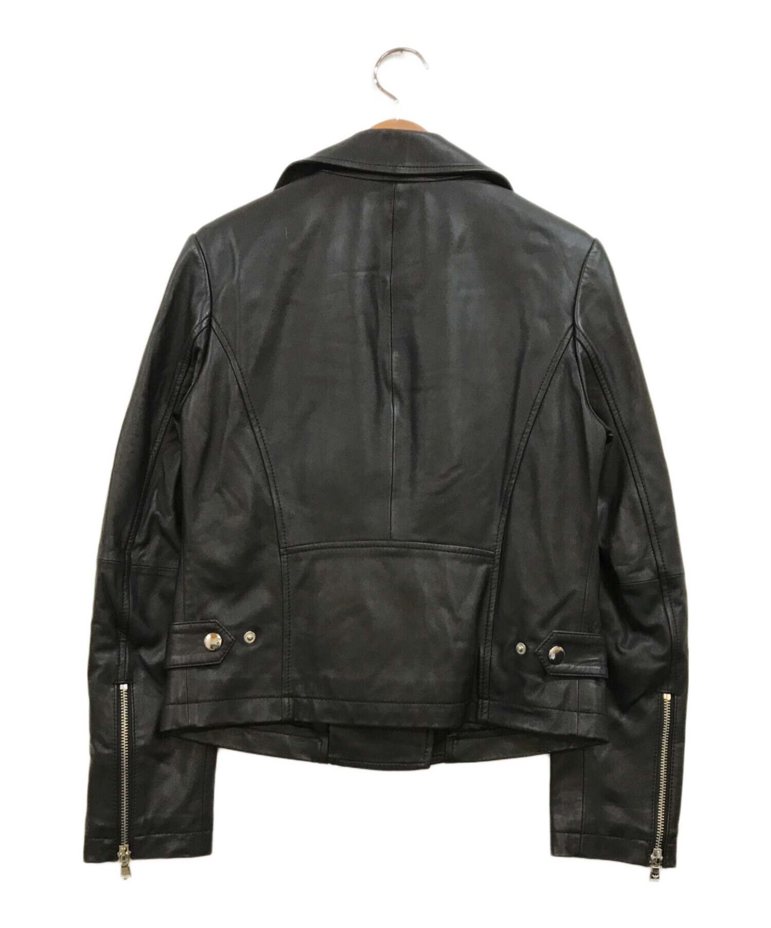 中古・古着通販】EMPORIO ARMANI (エンポリオアルマーニ) レザーダブル