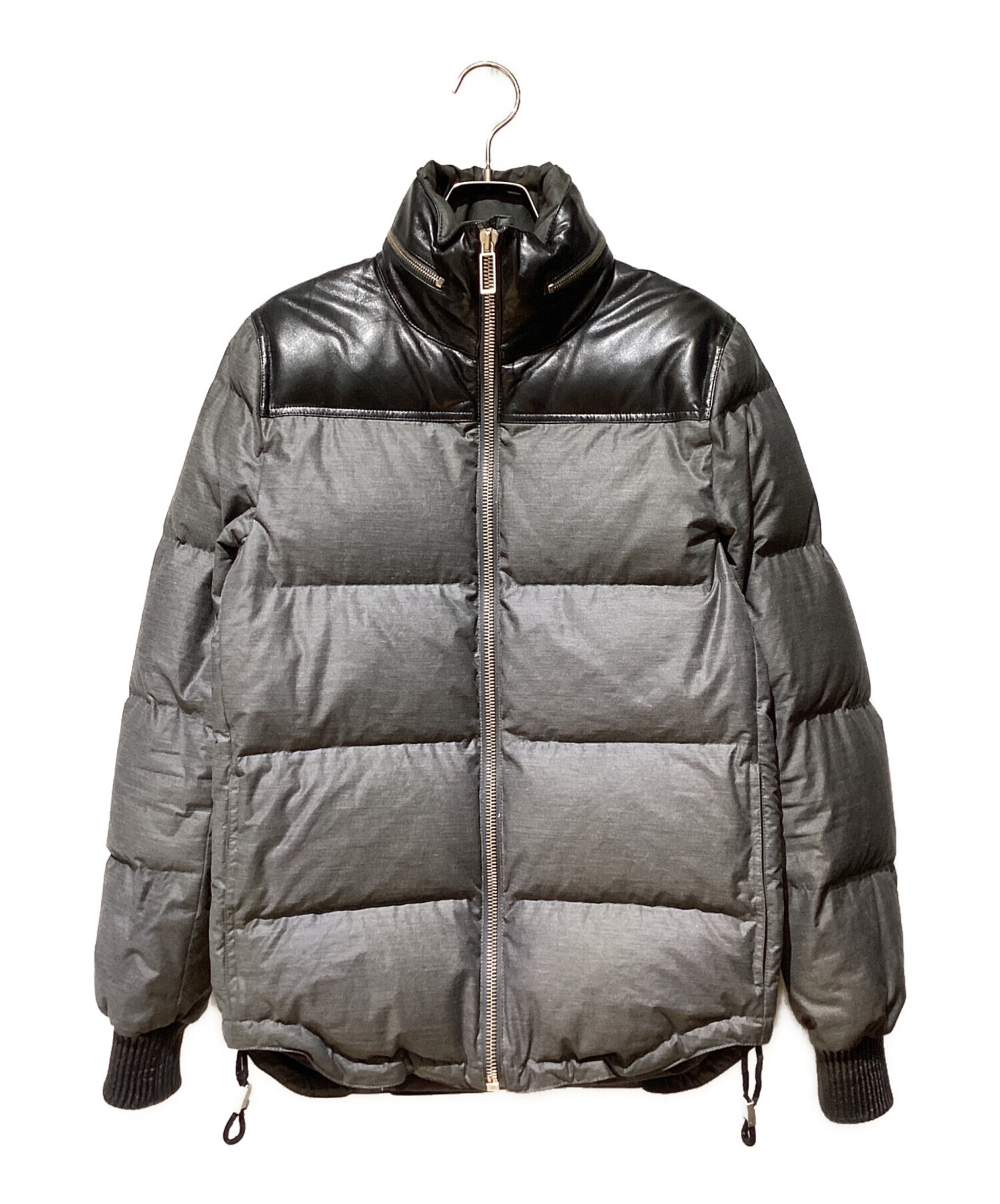 中古・古着通販】DIOR HOMME (ディオール オム) レザートリムダウン