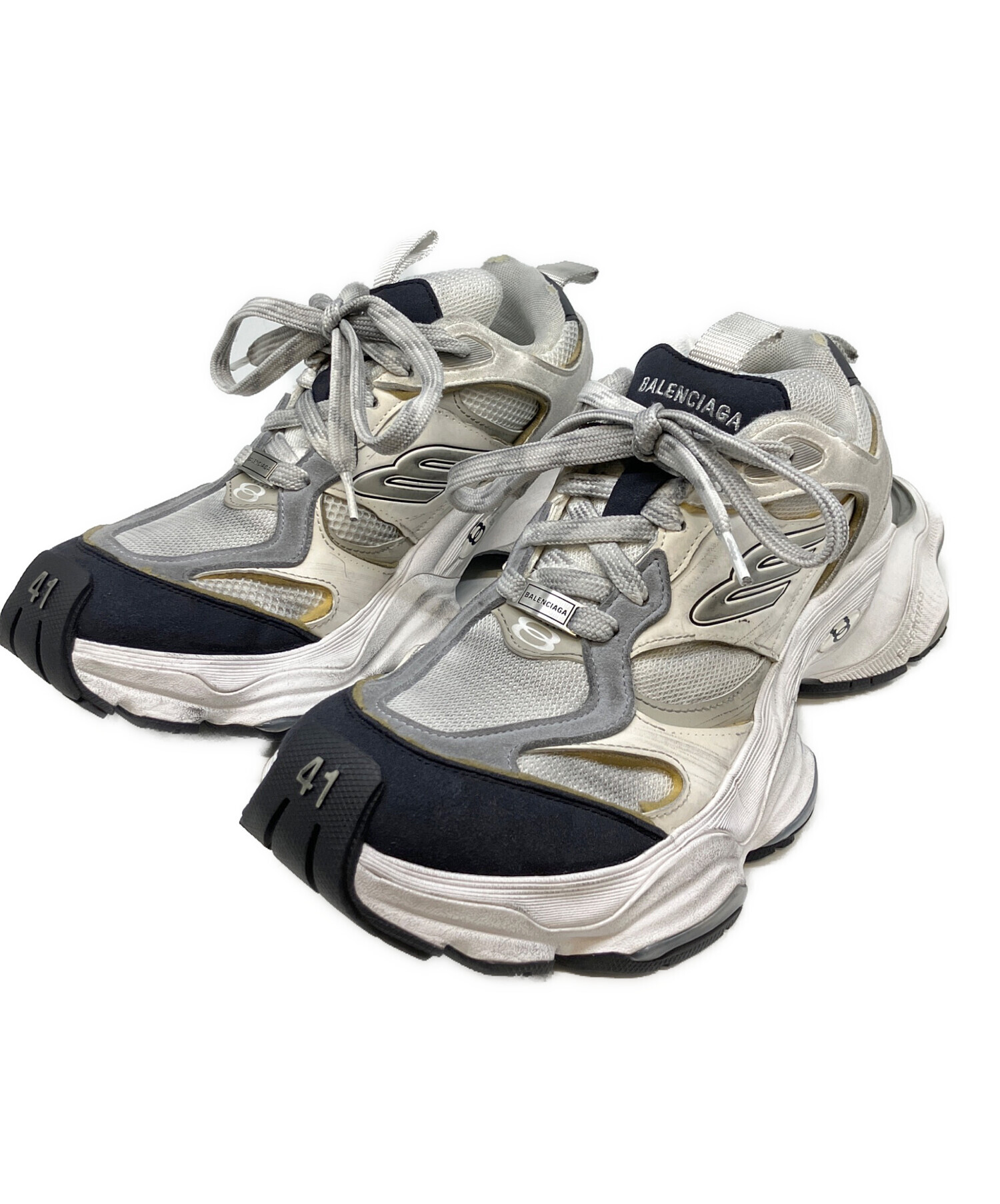 中古・古着通販】BALENCIAGA (バレンシアガ) CARGOスニーカー グレー