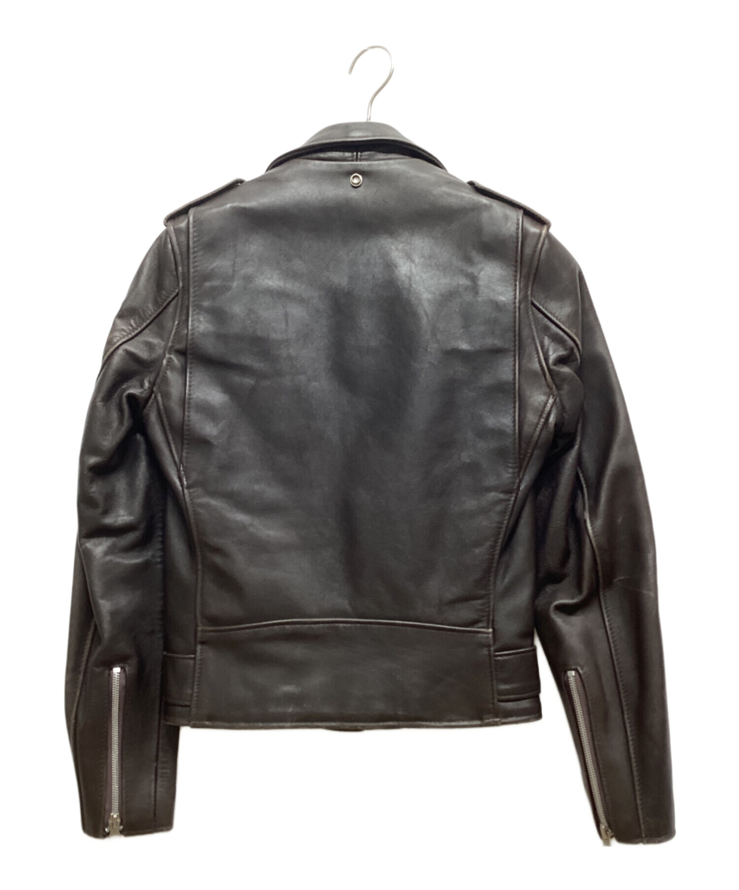 中古・古着通販】Schott (ショット) ライダースジャケット ブラウン