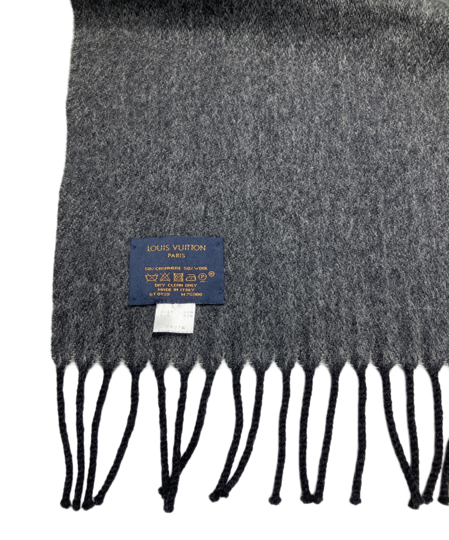 中古・古着通販】LOUIS VUITTON (ルイ ヴィトン) カシミヤ混 モノグラ