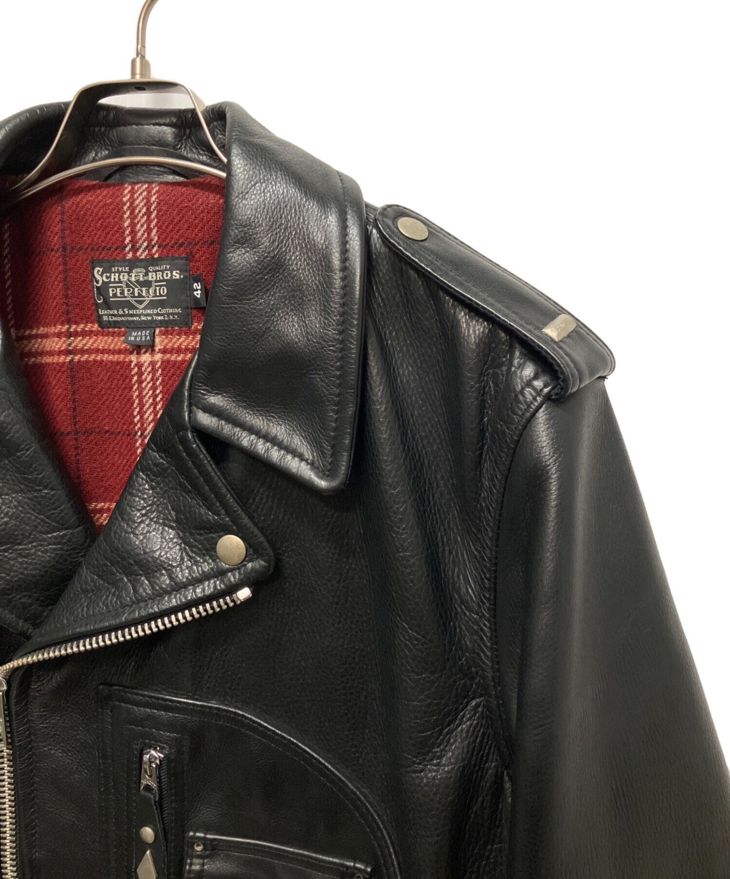 中古・古着通販】shott (ショット) COW NEW NAKED D-POCKET RIDERS