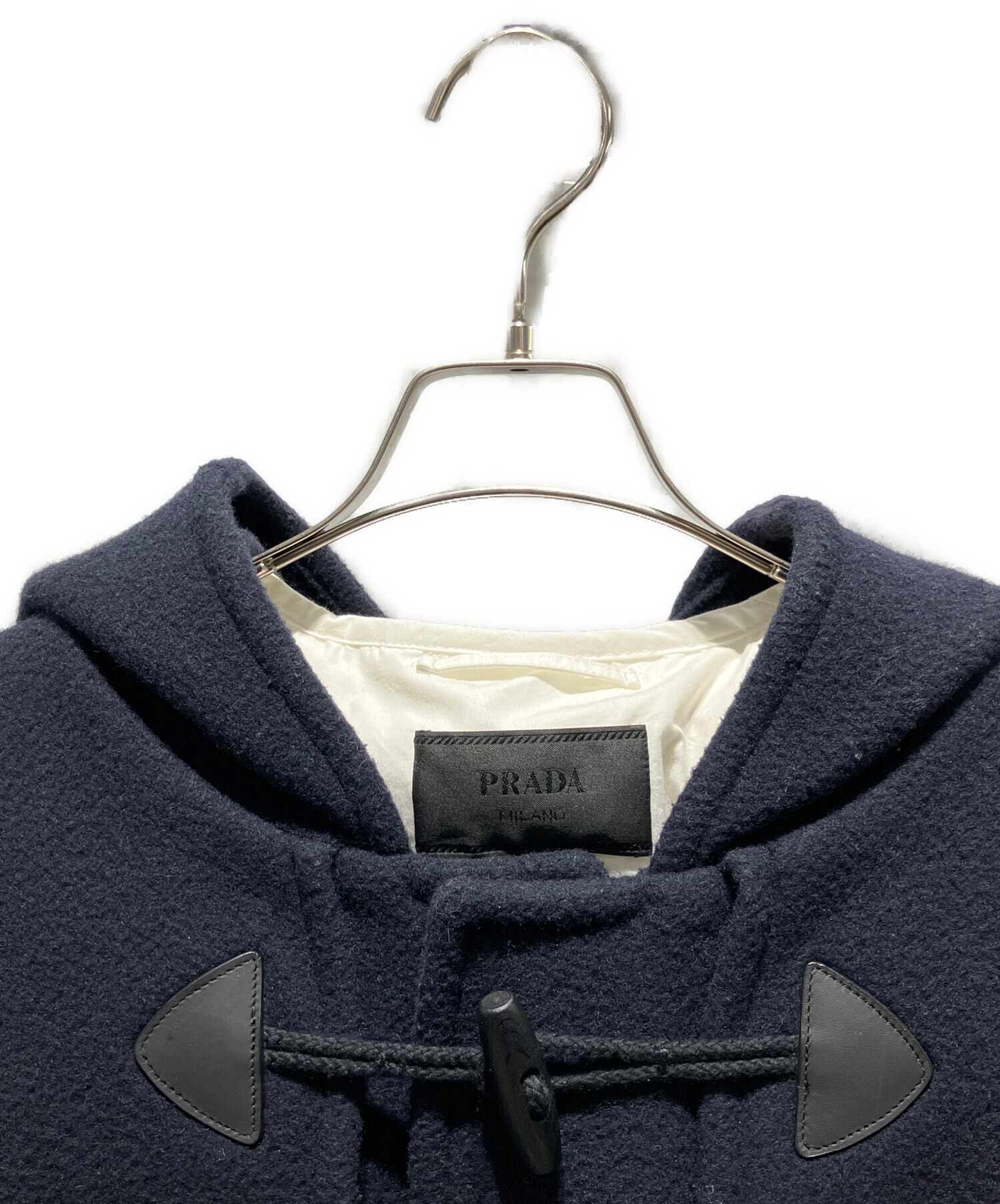 中古・古着通販】PRADA (プラダ) Wool Down Padded Duffle Jacket