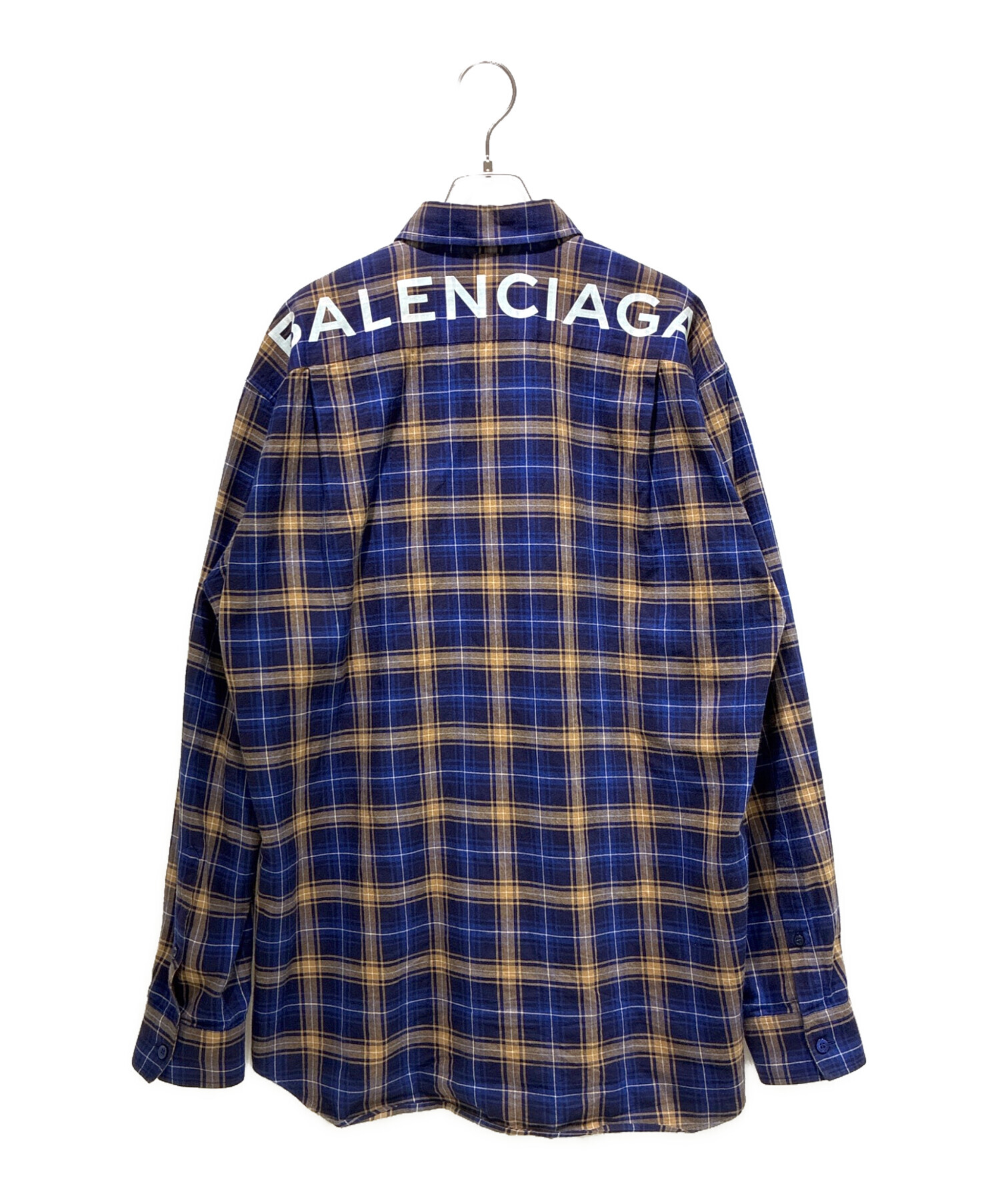 中古・古着通販】BALENCIAGA (バレンシアガ) バックロゴオーバーサイズ