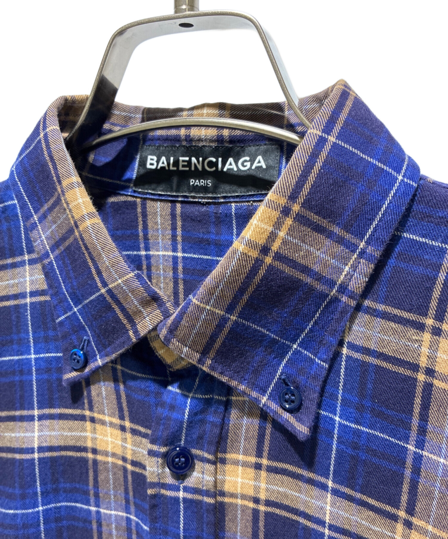 中古・古着通販】BALENCIAGA (バレンシアガ) バックロゴオーバーサイズ