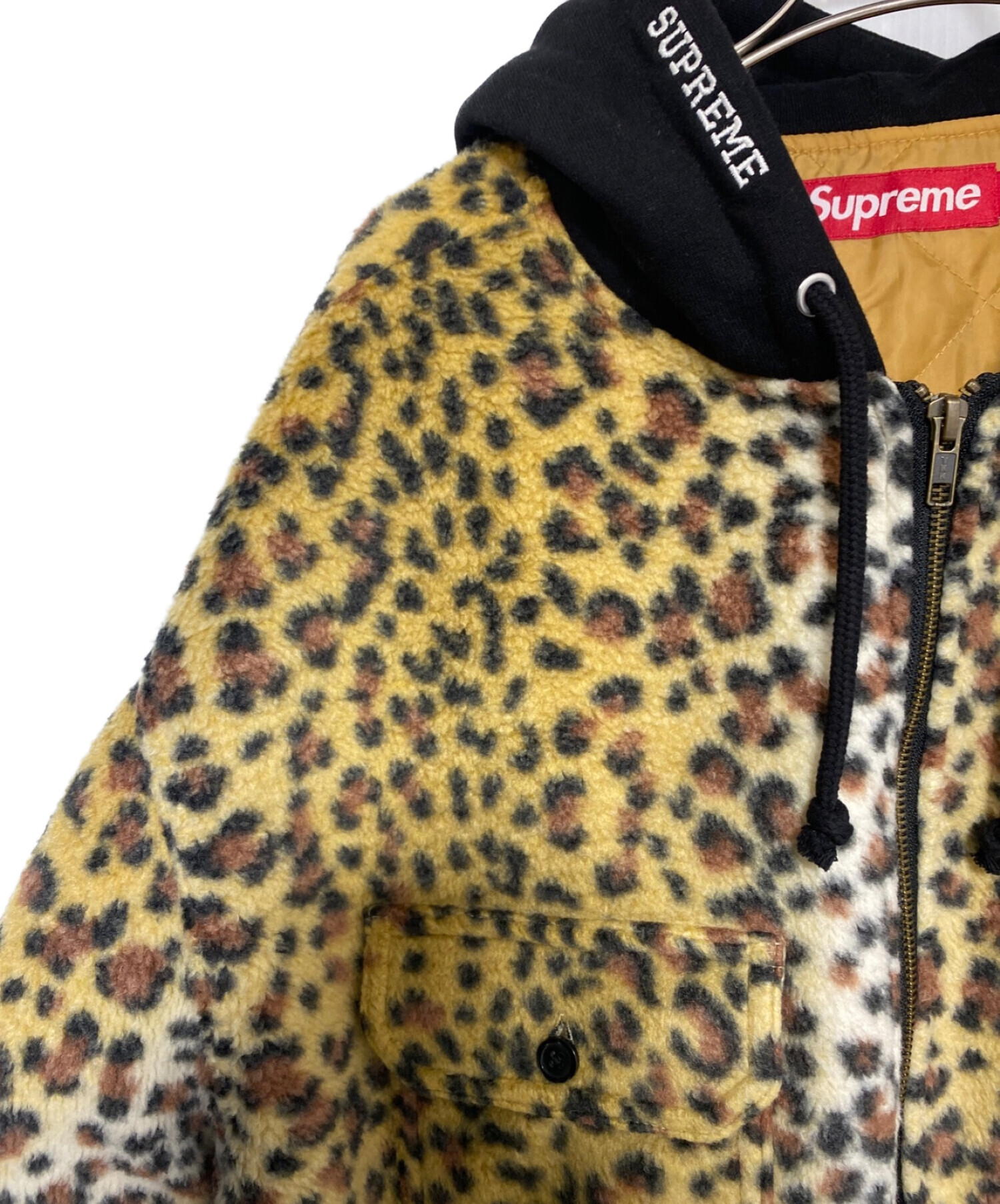 中古・古着通販】SUPREME (シュプリーム) fleece zip up hooded shirt