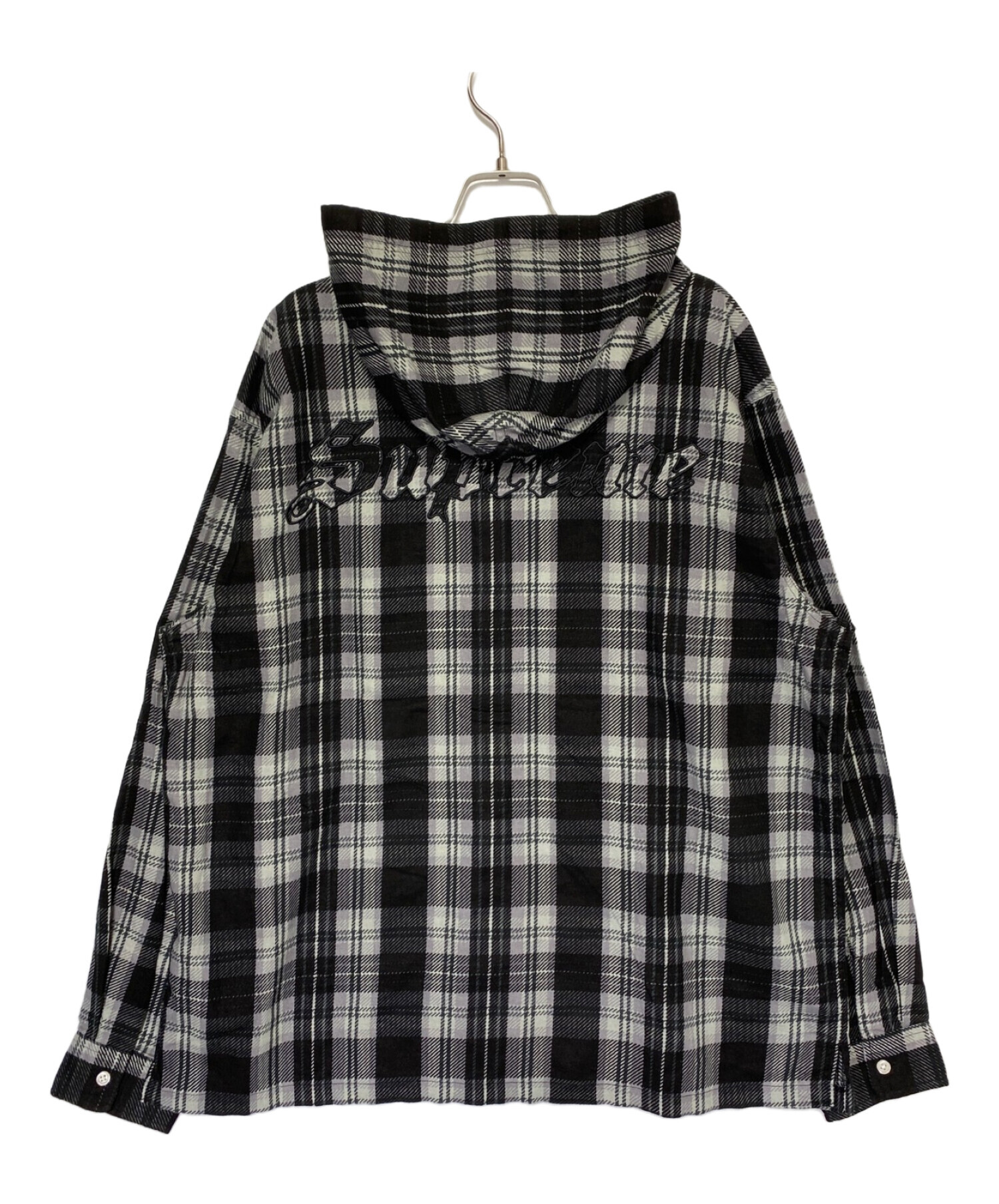 中古・古着通販】SUPREME (シュプリーム) Printed Hooded Flannel