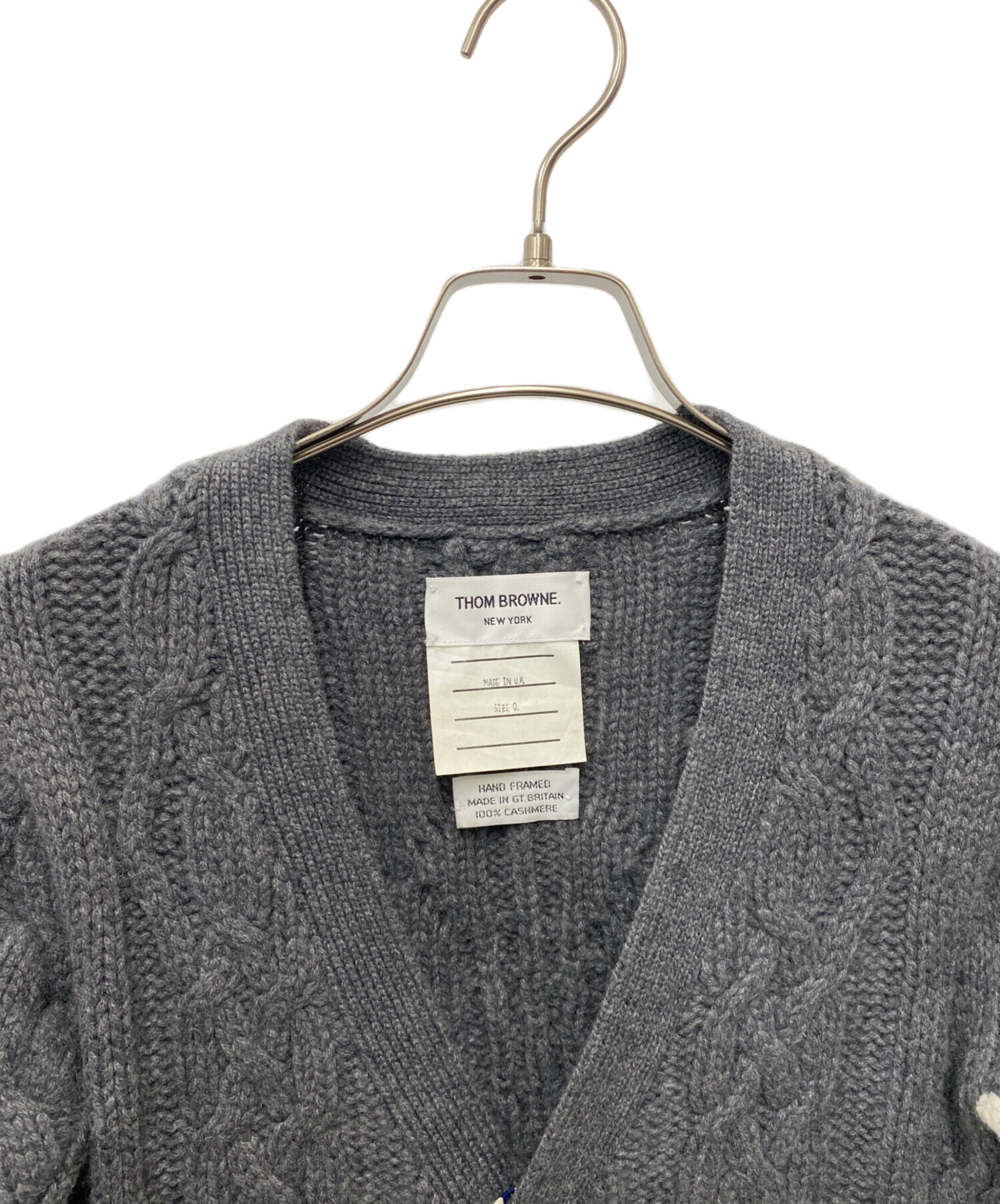 中古・古着通販】Thom Browne (トムブラウン) ニットカーディガン