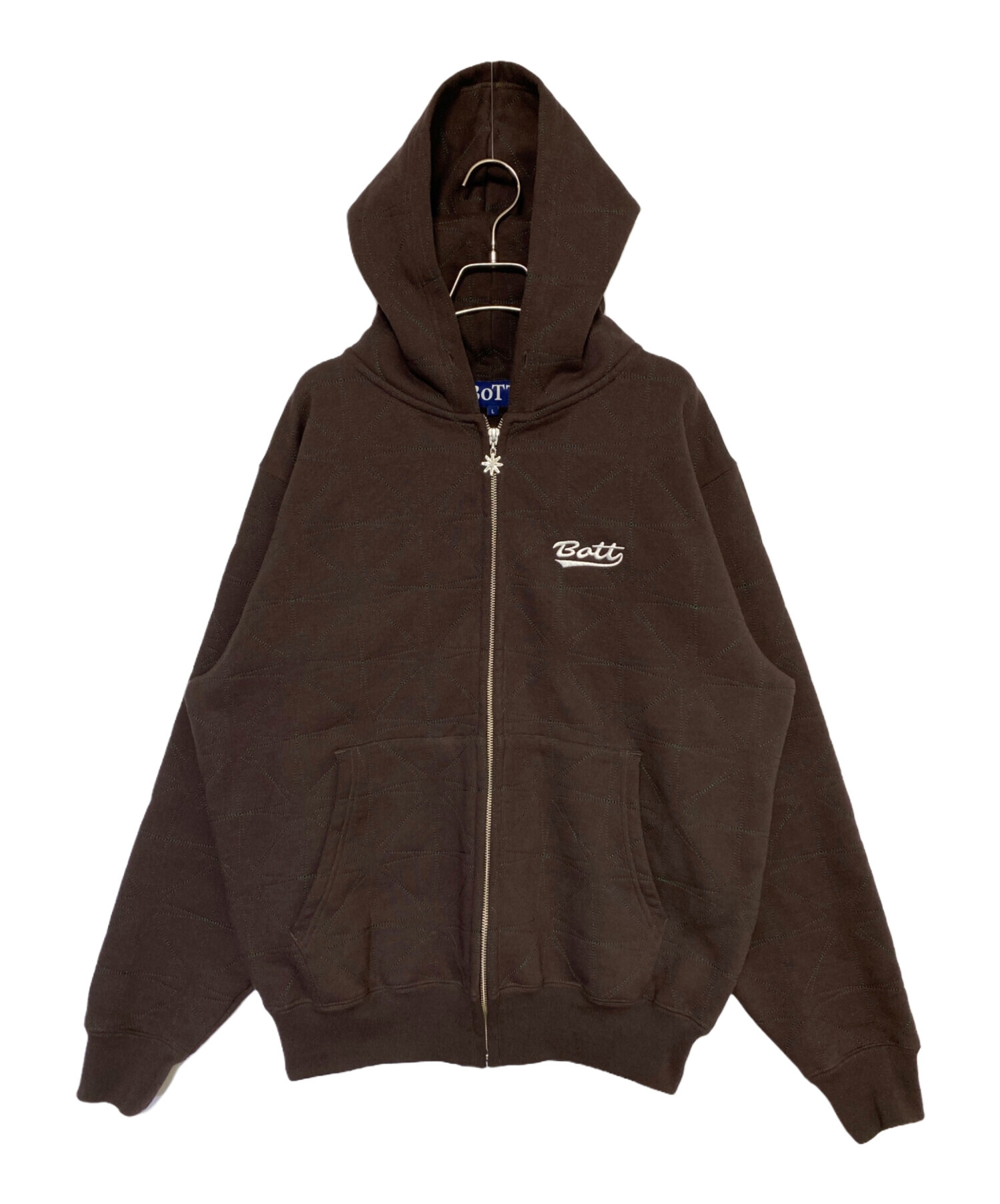 中古・古着通販】BoTT (ボット) パーカー ブラウン サイズ:L｜ブランド