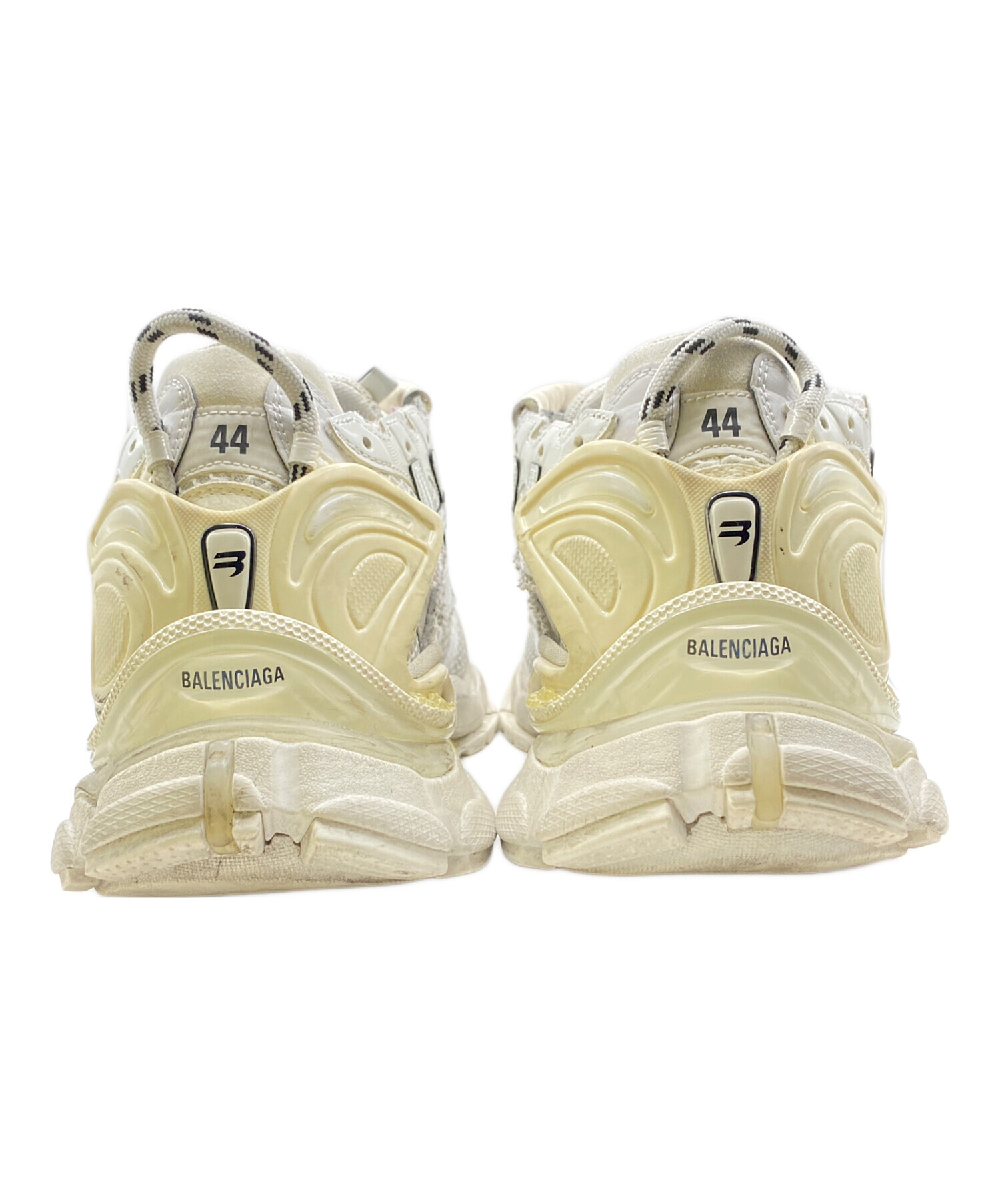 中古・古着通販】BALENCIAGA (バレンシアガ) RUNNER ホワイト サイズ