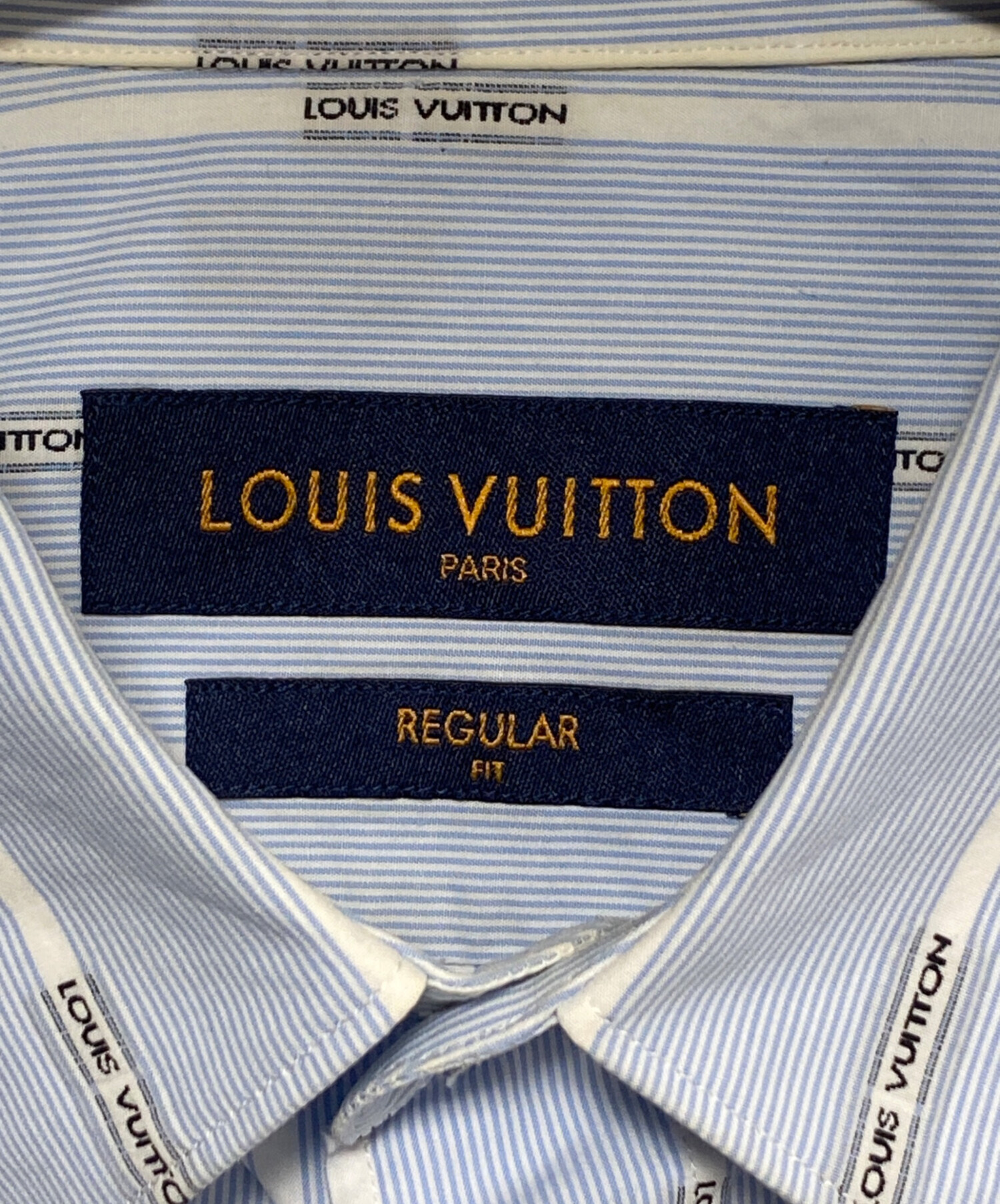 中古・古着通販】LOUIS VUITTON (ルイ ヴィトン) ロゴストライプ 長袖