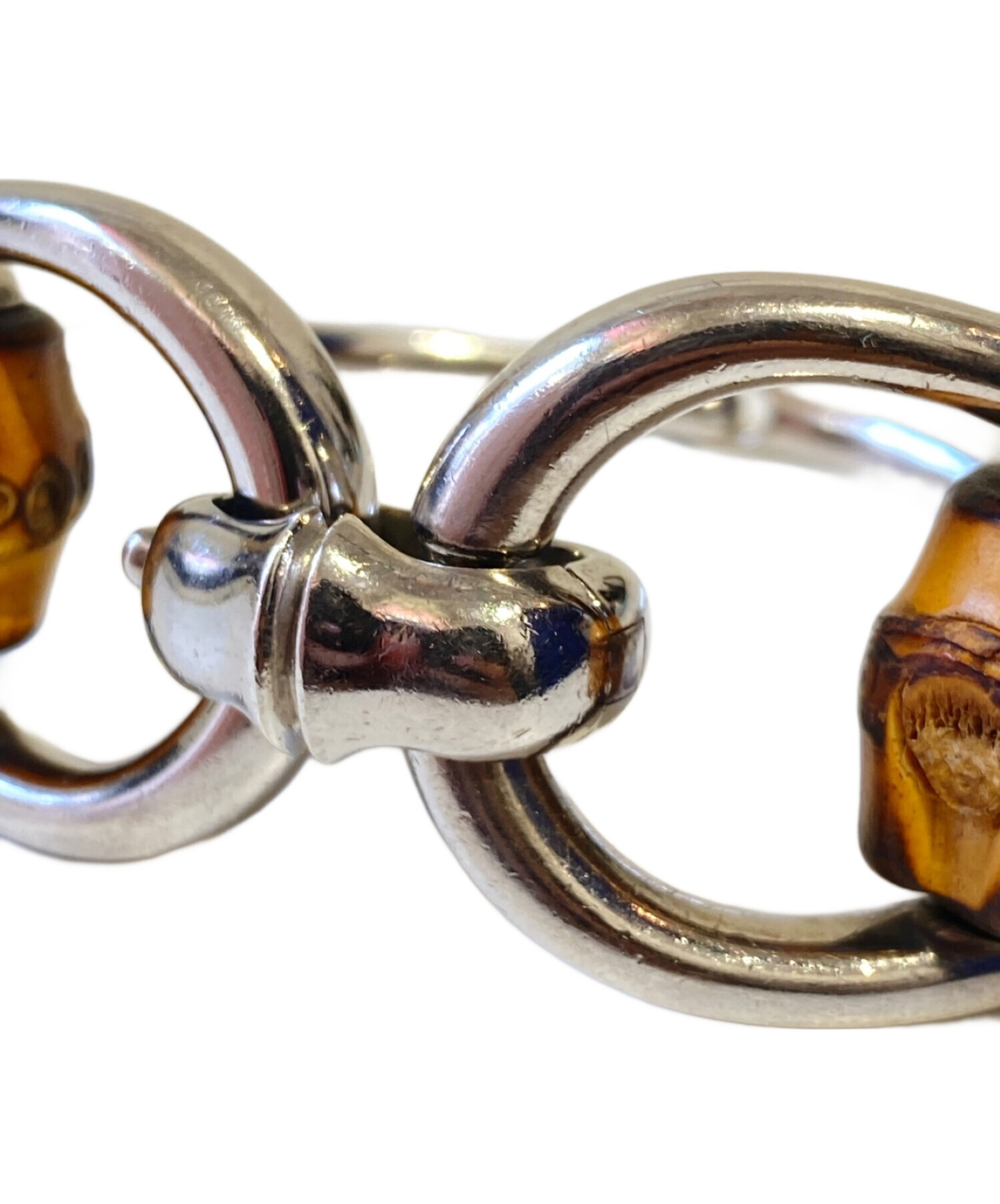 中古・古着通販】GUCCI (グッチ) バンブーホースビットブレスレット