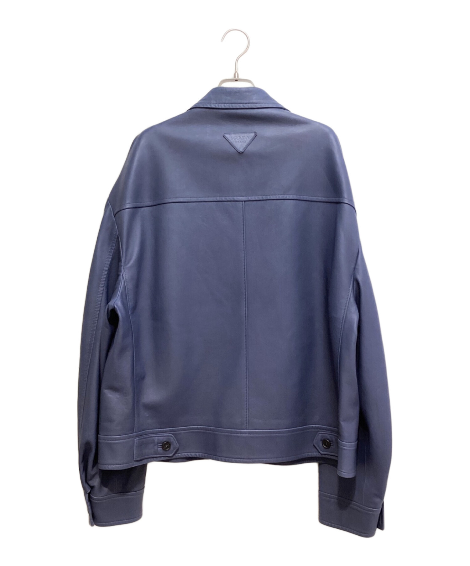 中古・古着通販】PRADA (プラダ) ナッパレザー ブルゾンレザー