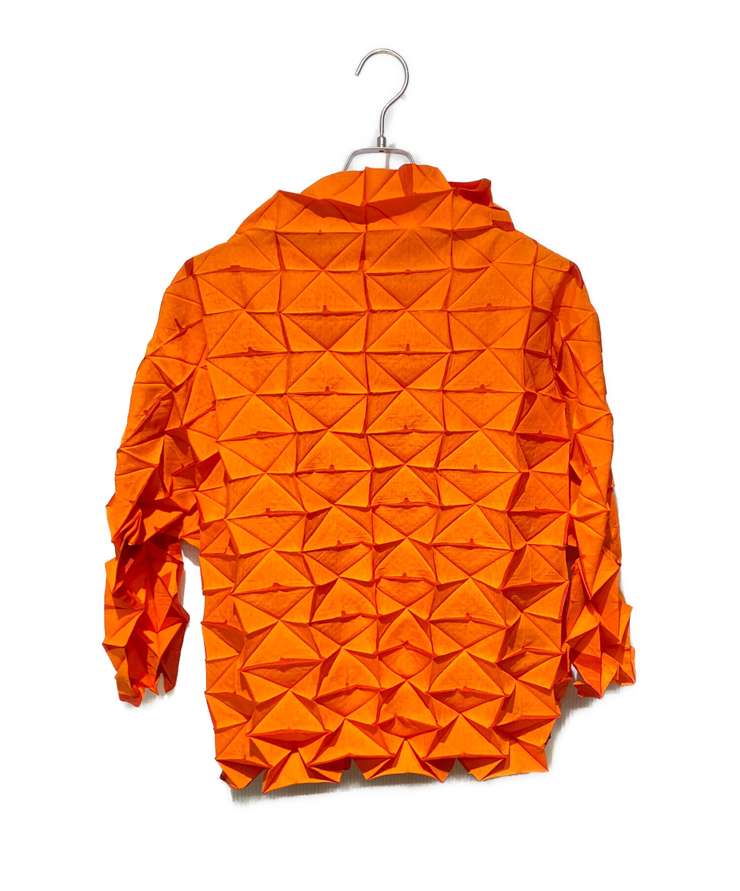 中古・古着通販】ISSEY MIYAKE (イッセイミヤケ) 折り紙ブラウス