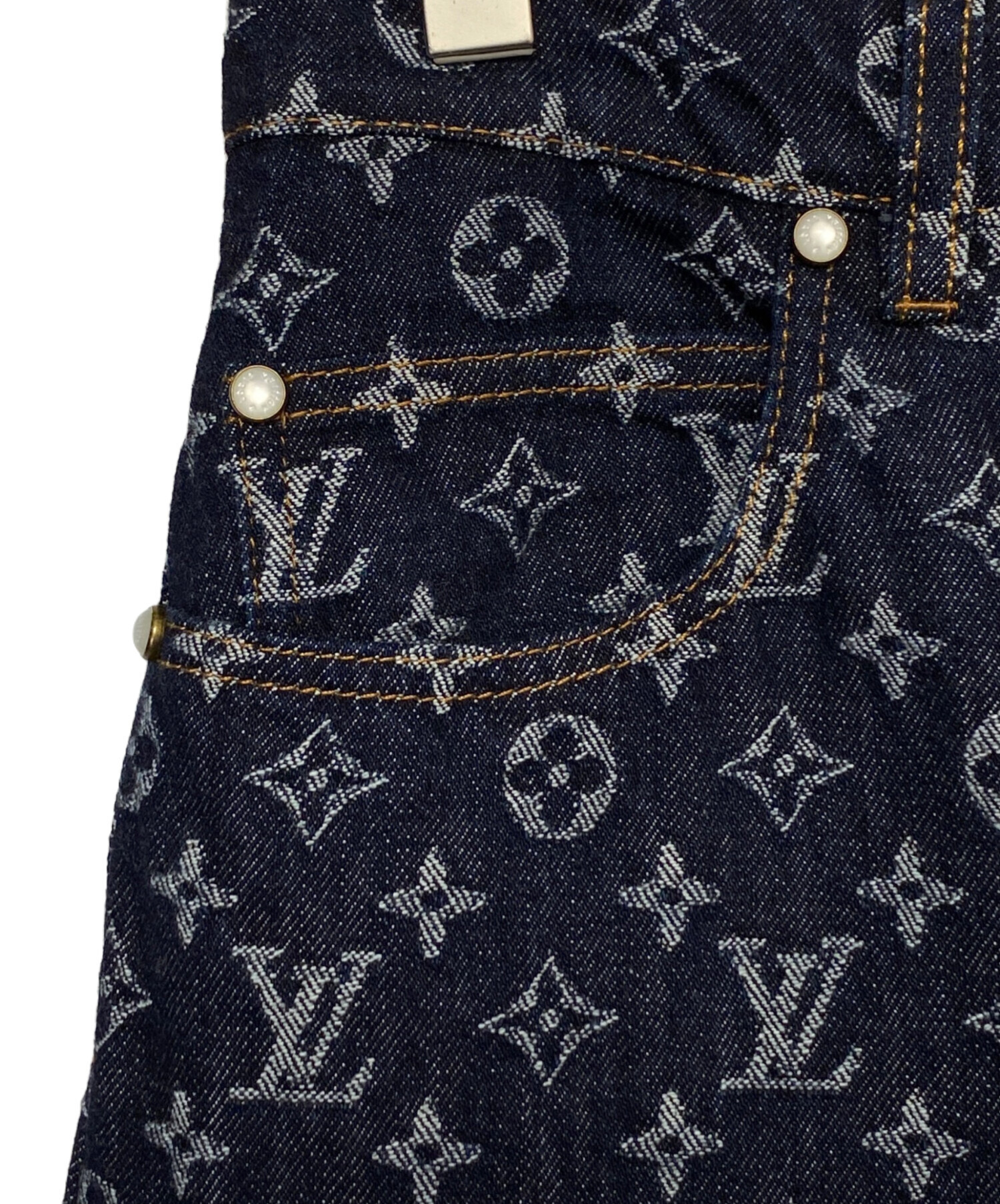 中古・古着通販】LOUIS VUITTON (ルイ ヴィトン) モノグラムデニム