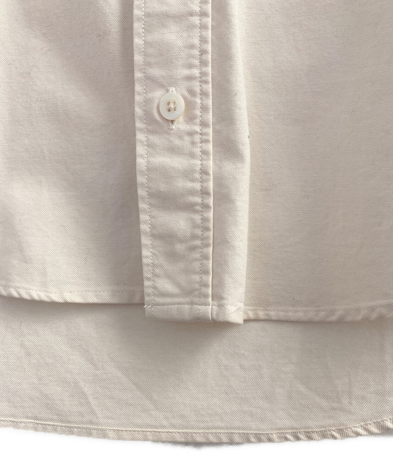 中古・古着通販】ami (アミ) BDロゴシャツ ベージュ サイズ:XS