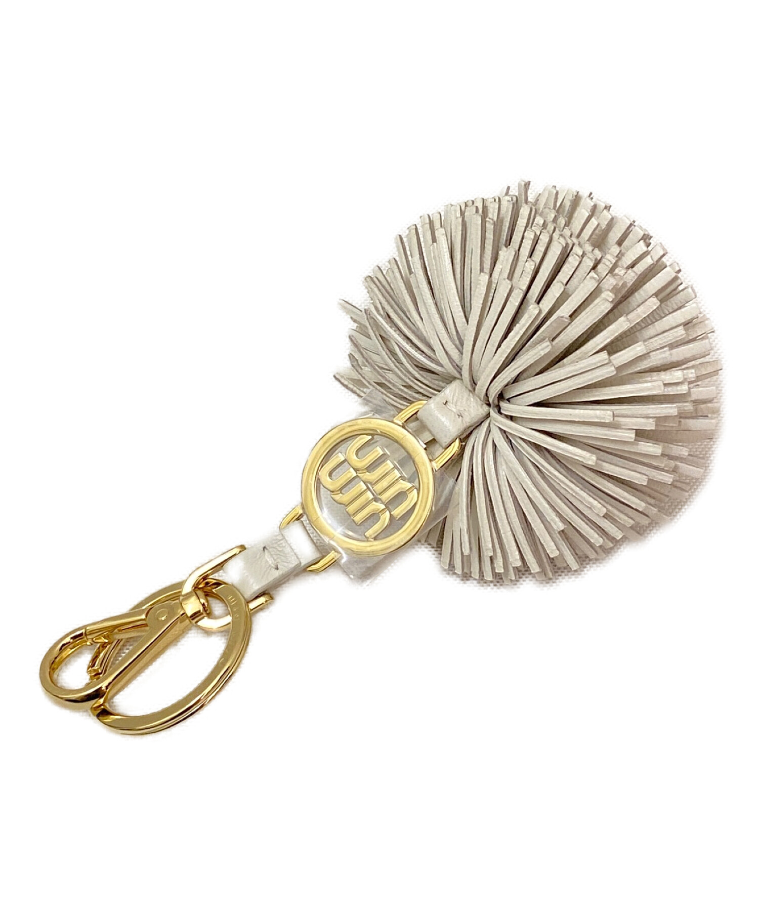 中古・古着通販】MIU MIU (ミュウミュウ) キーリング/バッグチャーム