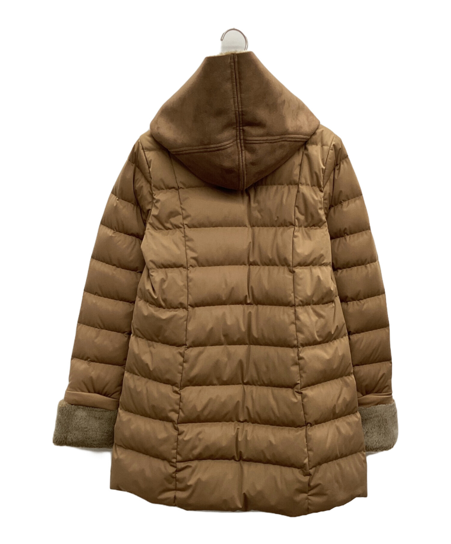 中古・古着通販】YOSOOU (ヨソオウ) フェイクムートンダウンコート