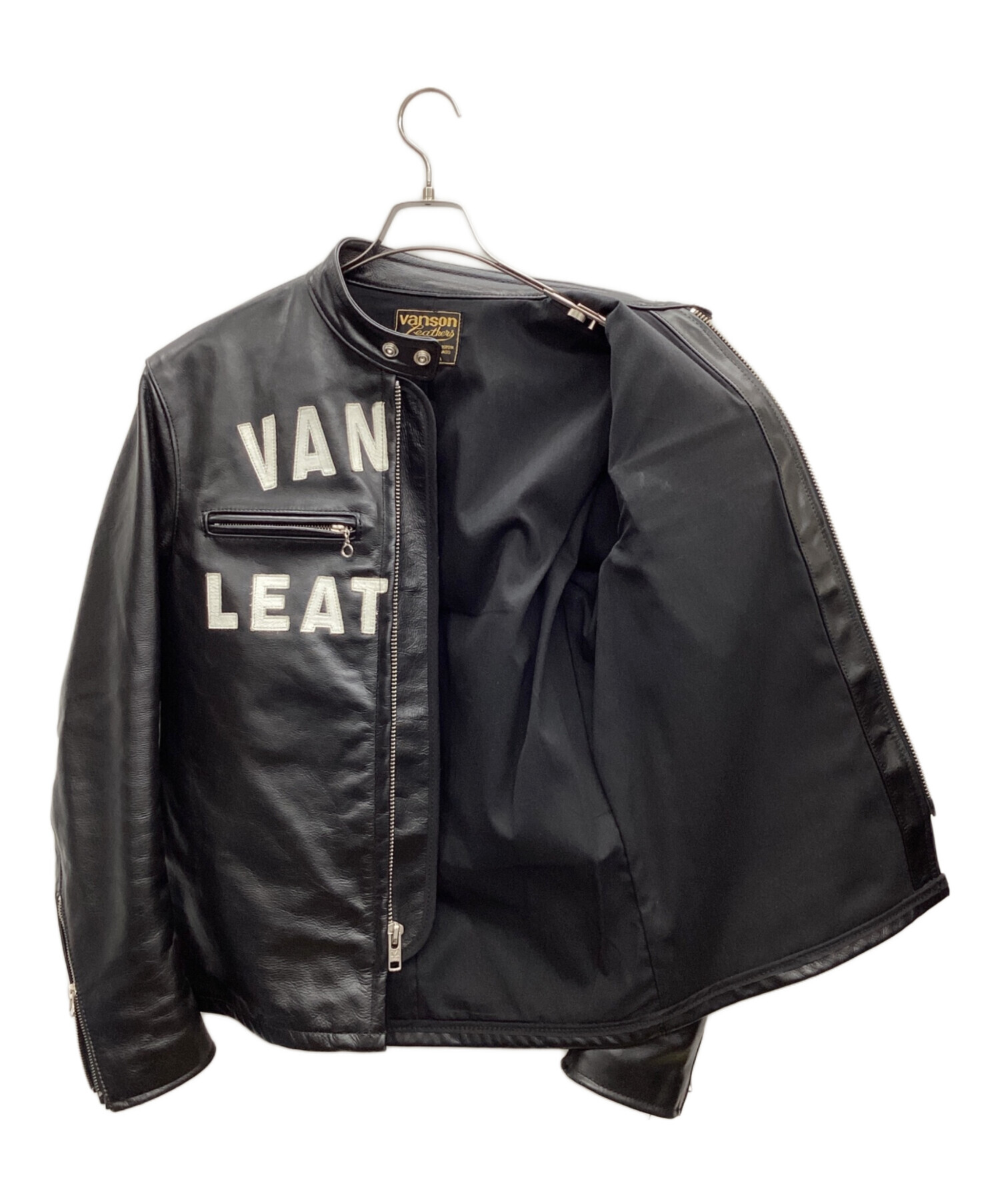 中古・古着通販】VANSON (バンソン) 40周年記念シングルライダース