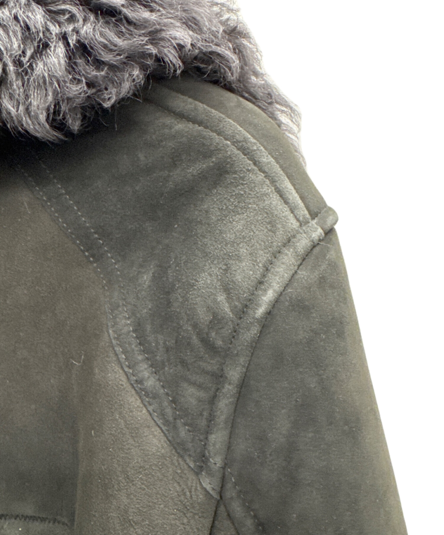 中古・古着通販】DIESEL (ディーゼル) ムートンジャケット ブラウン